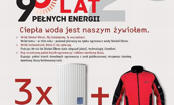 Jubileuszowa promocja Stiebel Eltron